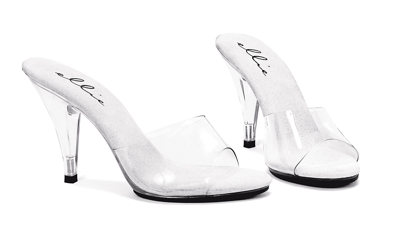 Vanity - 4 Inch Heel Clear Mule